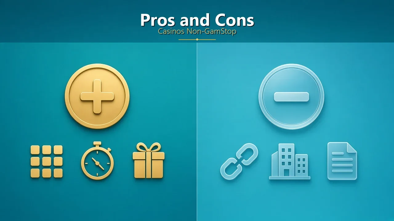 Pros and Cons of Casinos Non GamStop