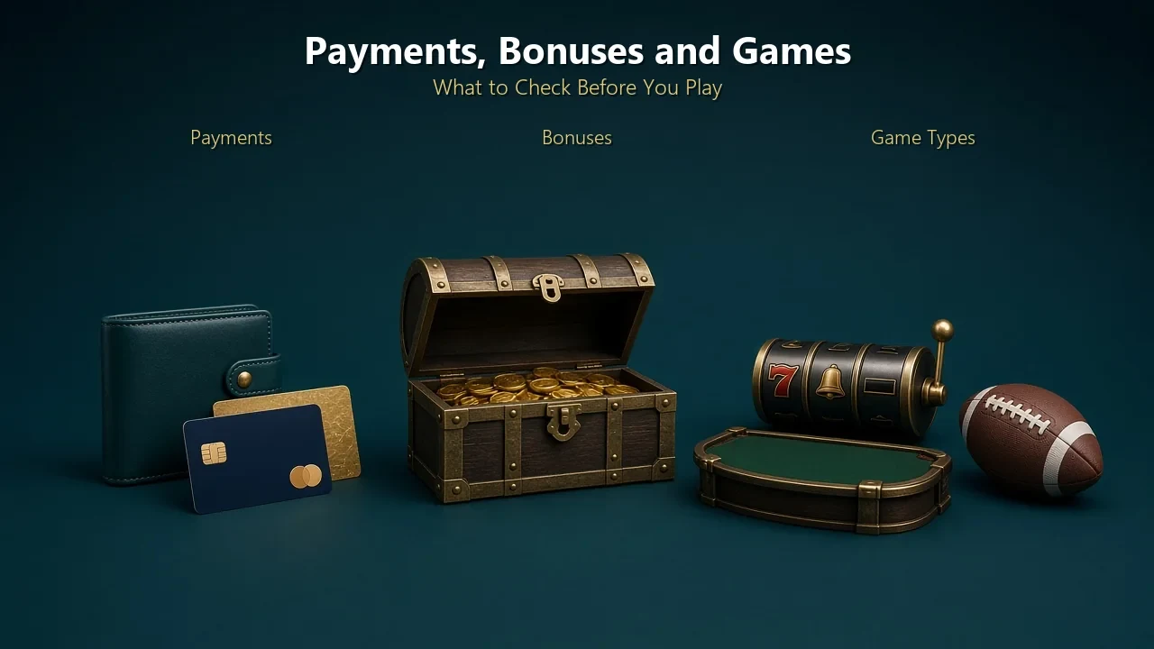 Payment Methods at Casinos Not on GamStop